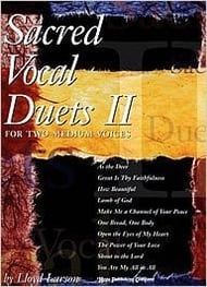 Sacred Vocal Duets, Vol. 2 Vocal Solo & Collections sheet music cover Thumbnail